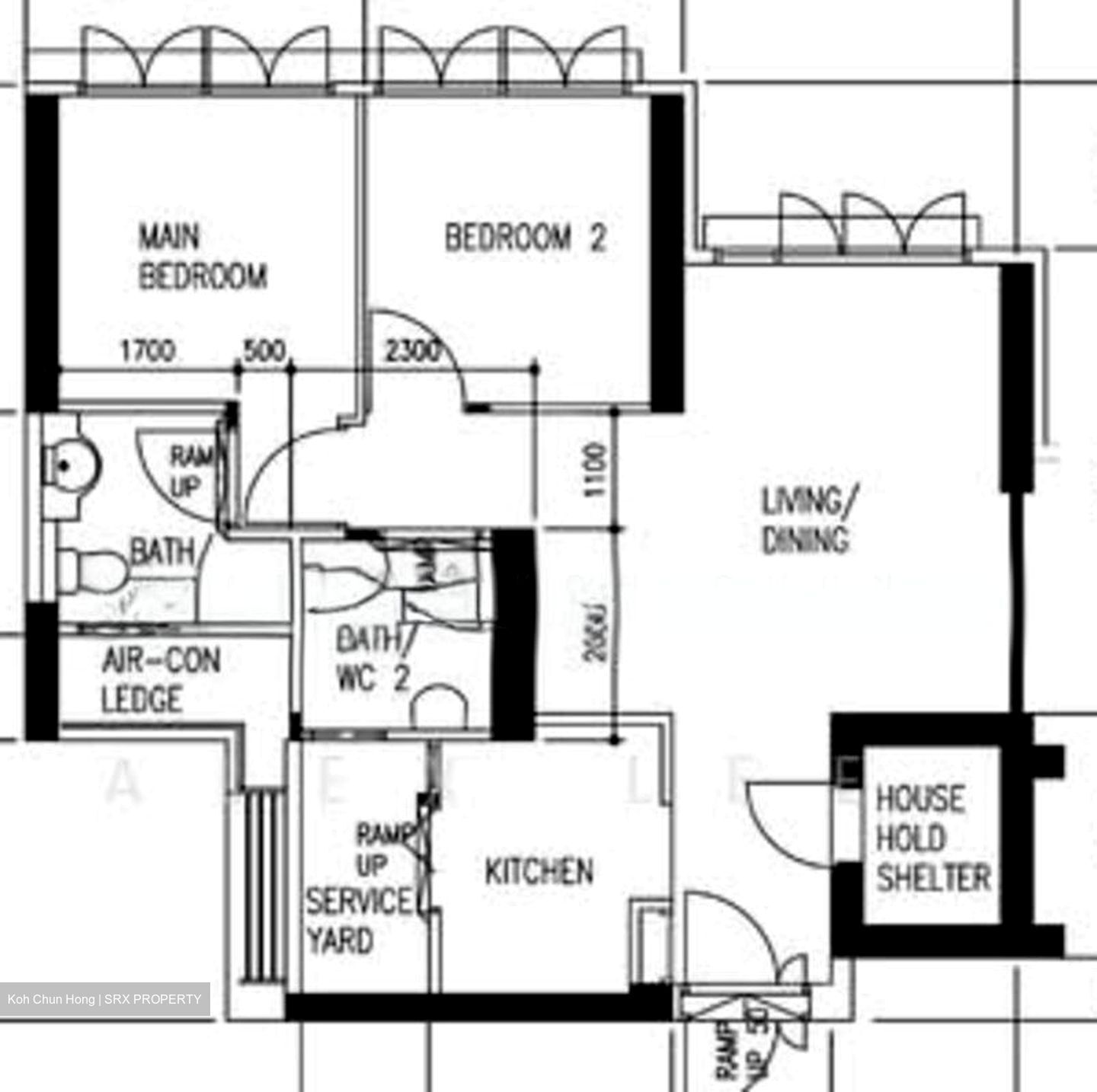Blk 113D Mcnair Towers (Kallang/Whampoa), HDB 3 Rooms #559250661